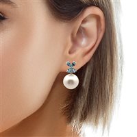 Ohrringe Recarlo Dame in Gold Perla 6.61 Ct XD 260/AC130 - XD 260/AC130